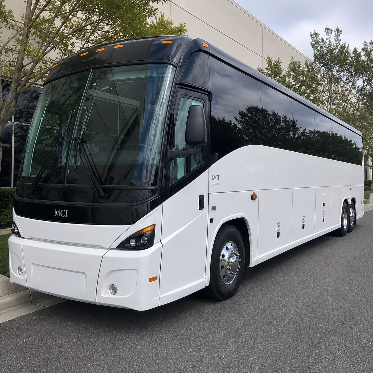 Greensboro Airport Shuttle & Transportation party bus exterior