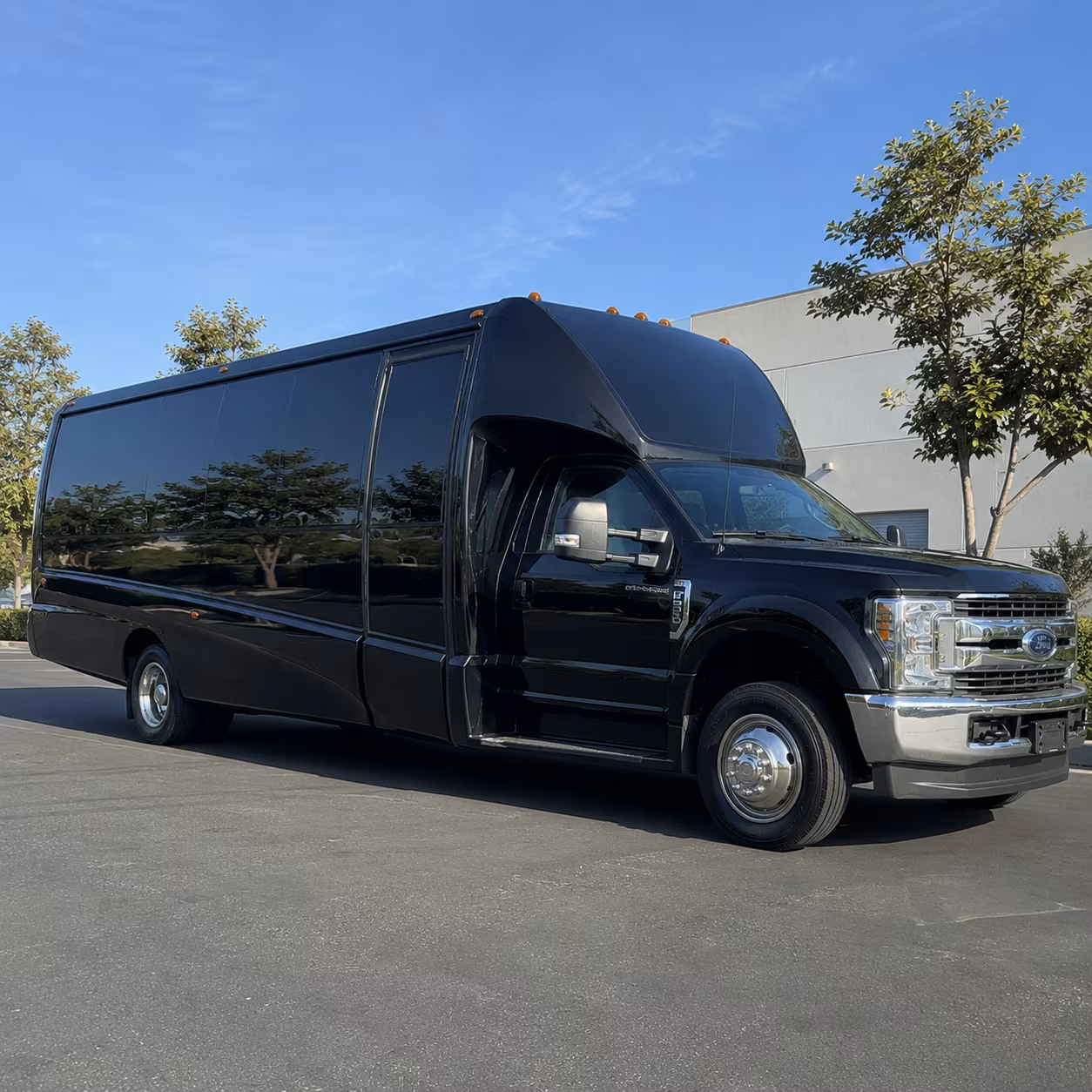 Greensboro Bachelor & Bachelorette Transportation party bus exterior