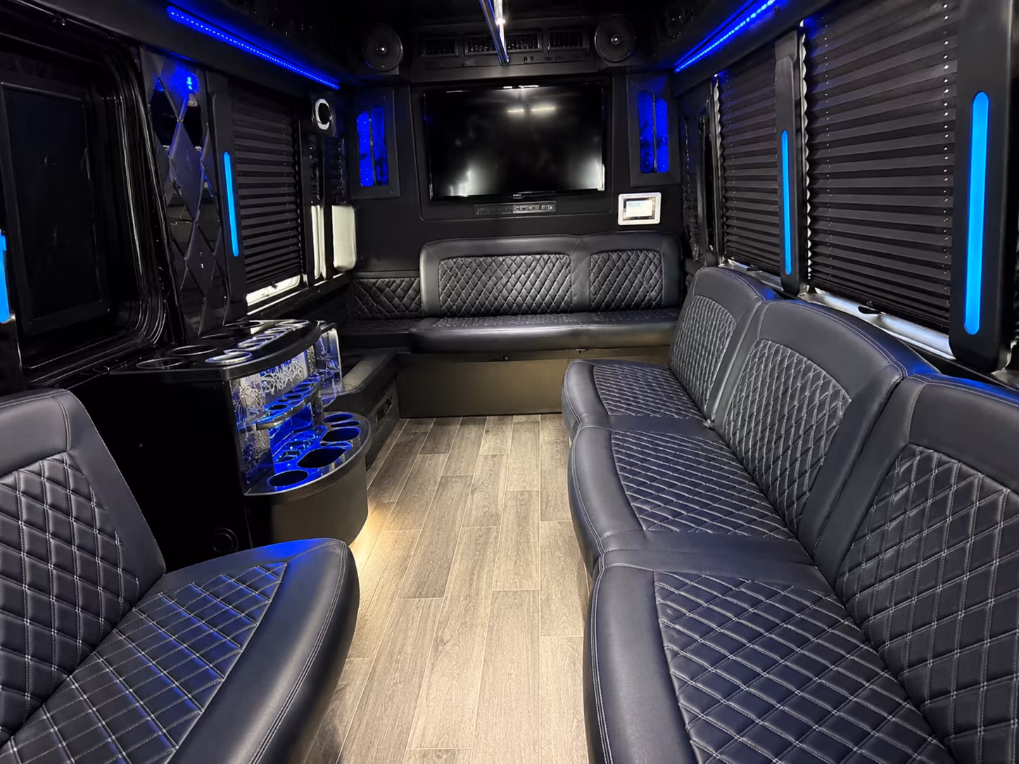 Greensboro Concert & Music Festival Transportation party bus exterior