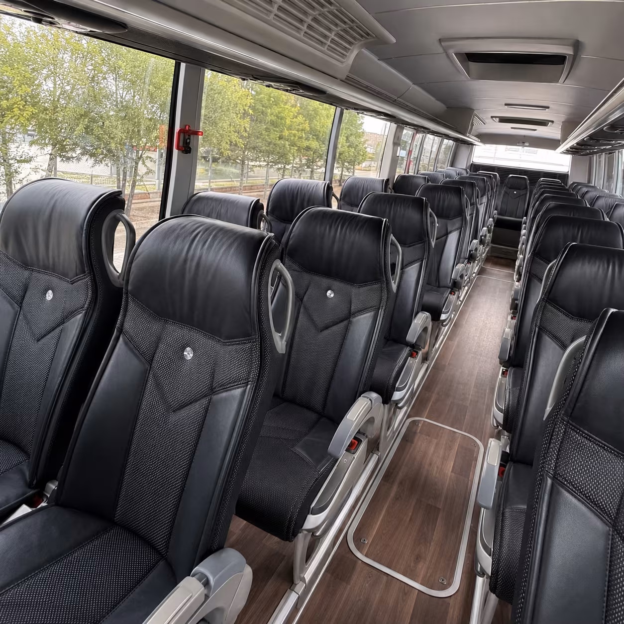 Greensboro Corporate Transportation party bus interior