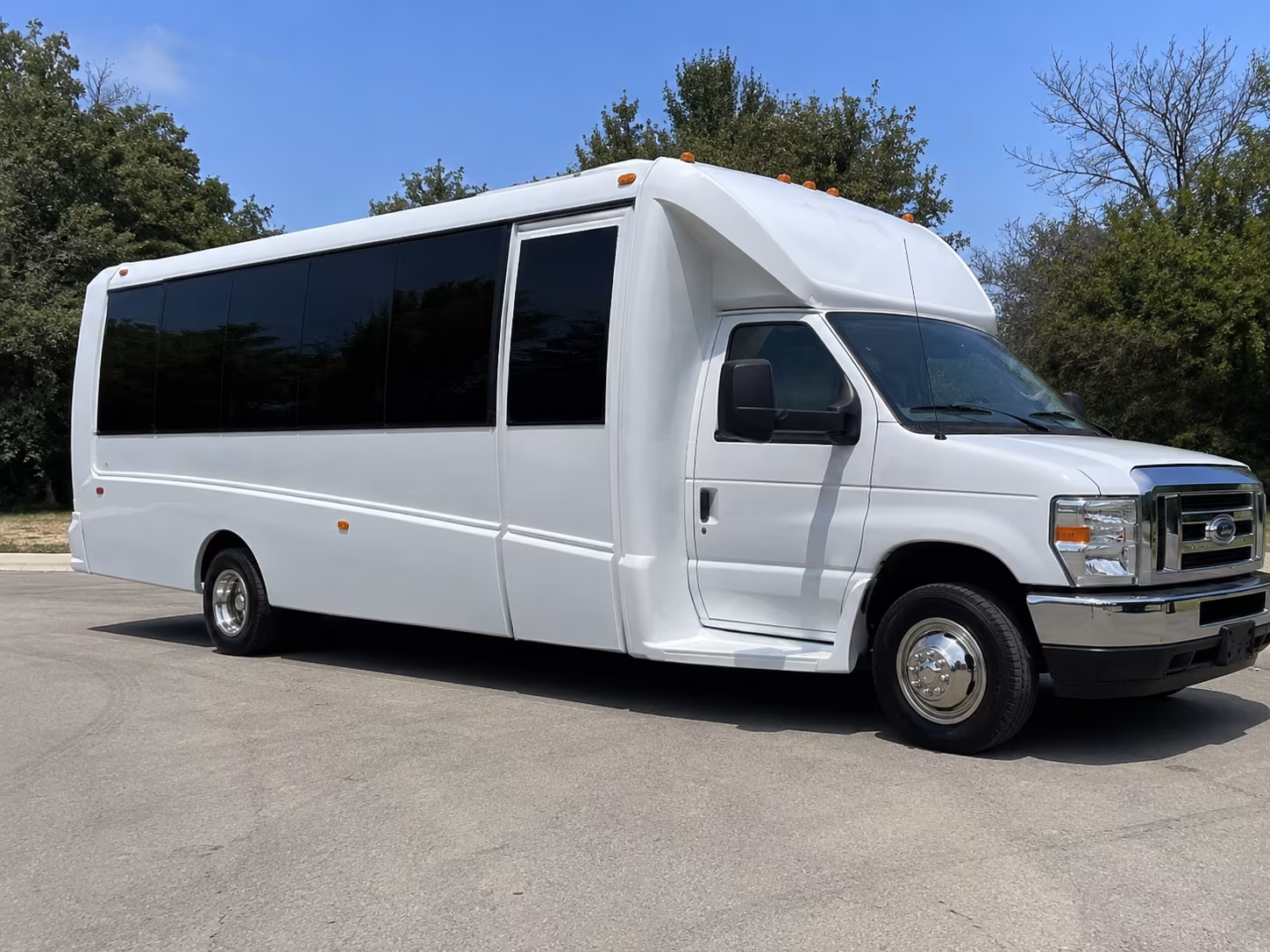 Greensboro Private Event Transportation party bus exterior