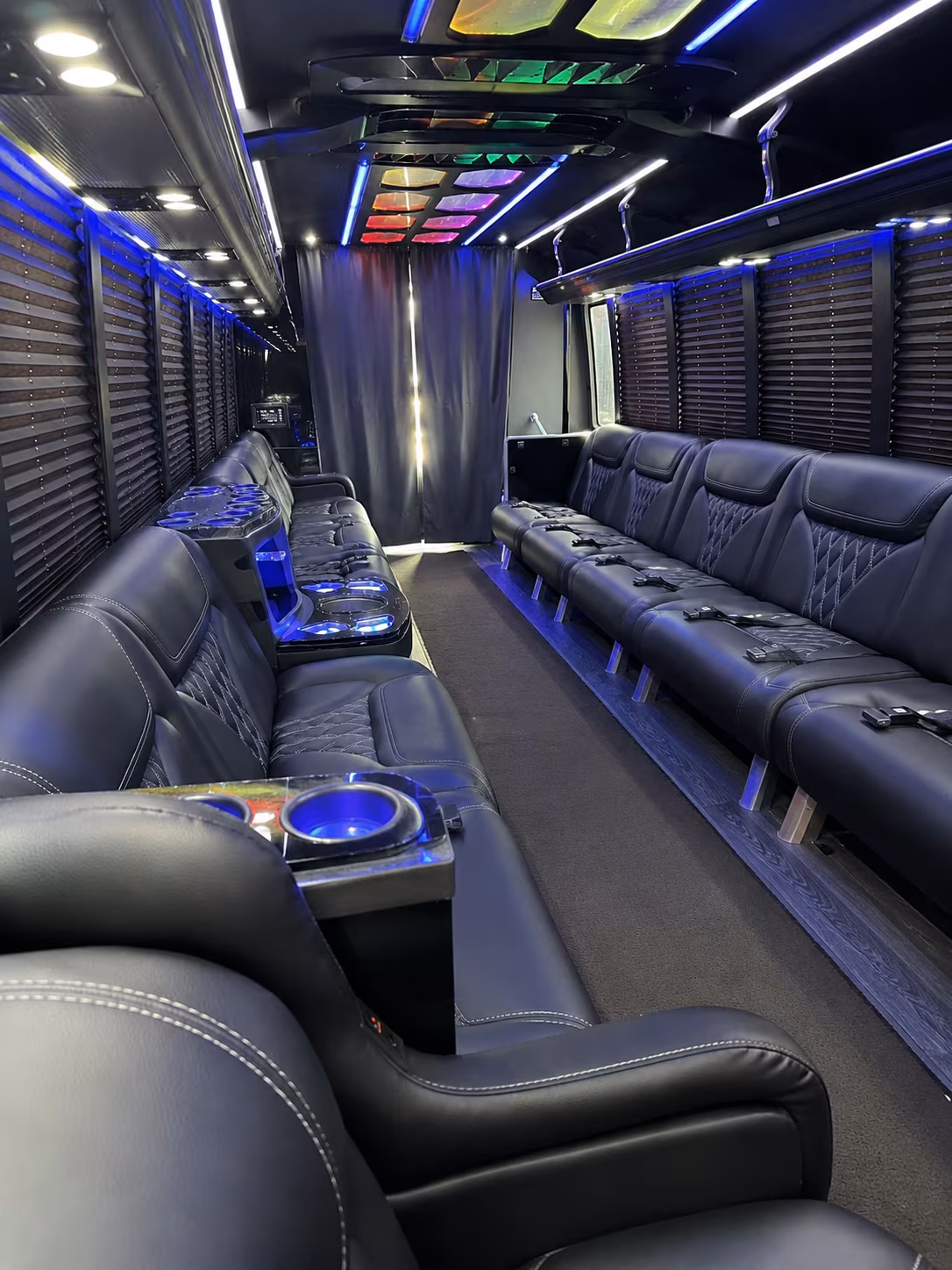 Greensboro Prom & Homecoming Transportation party bus exterior
